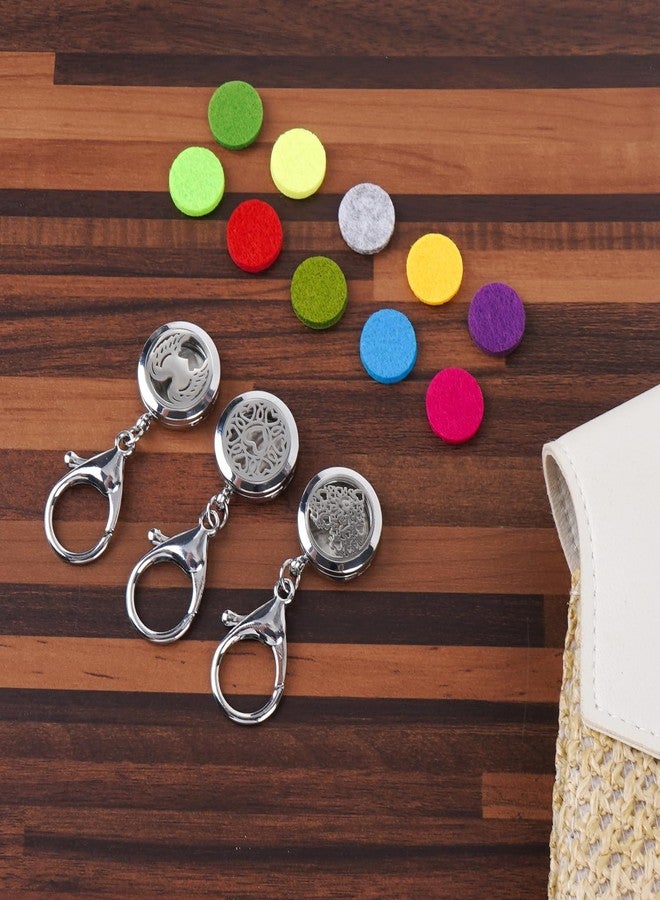 SHIDOW Essential Oil Diffuser Keychain, Aromatherapy Keychain Diffuser for Women, Valentine's Day Gifts (3 Set) - Image 5
